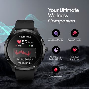 Fastrack Jupiter R2 Smartwatch comes with 3.50 cm Ultra VU TFT Display with 240*240 Pixel Resolution, AI Voice Assistant