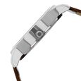 Sonata Quartz Analog with Day and Date White Dial Leather Strap Watch for Men - image number 2