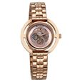 Titan Purple Abstract Quartz Analog Rose Gold Stainless Steel Strap for Women - image number 1