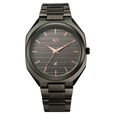 Vyb Horizon By Fastrack Quartz Analog Grey Dial Grey Stainless Steel Strap Watch For Guys - image number 1