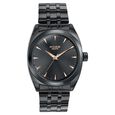 Sonata Poze Quartz Analog Black Dial Black Metal Strap Watch For Men - image number 1