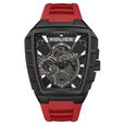Police Men's Tough Gear KL Rahul Edition Multifunction Watch with Red Silicone Strap - image number 0