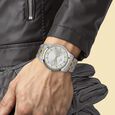 Titan Metal Silver Analog with Day and Date Stainless Steel Strap Watch for Men - image number 4