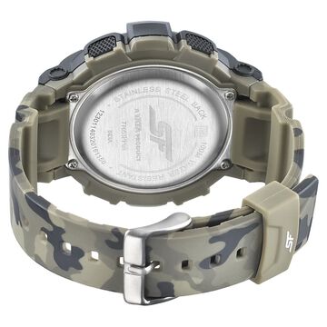 SF Digital Dial PU Strap Watch for Men