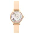 Olivia Burton Quartz Analog White Dial Leather Strap Watch for Women - image number 1
