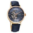 Titan Yin Yang Skeletal Automatic Analog with Rose Gold case, Blue Dial Blue Leather Strap Watch for Men - image number 1