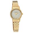 Titan Quartz Analog White Dial Golden Metal Strap Watch For Women - image number 0