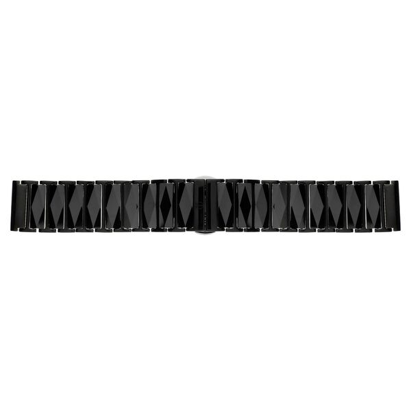 22 mm Black Ceramic & Metal Straps for Men - image number 0