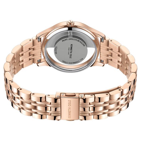 Kenneth Cole Quartz Analog Rose Gold Dial Stainless Steel Strap Watch for Women - image number 4