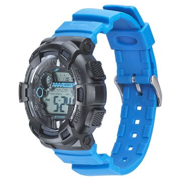SF Digital Dial PU Strap Watch for Men
