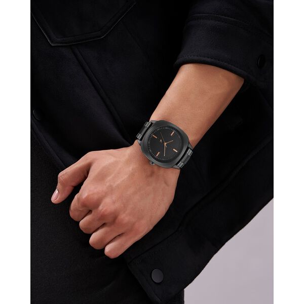 Fastrack Stunners X Quartz Analog Black Dial Stainless Steel Strap Watch For Guys - image number 5