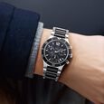 Xylys Swiss Analog Stainless Steel Black Dial Watch for Men - image number 6