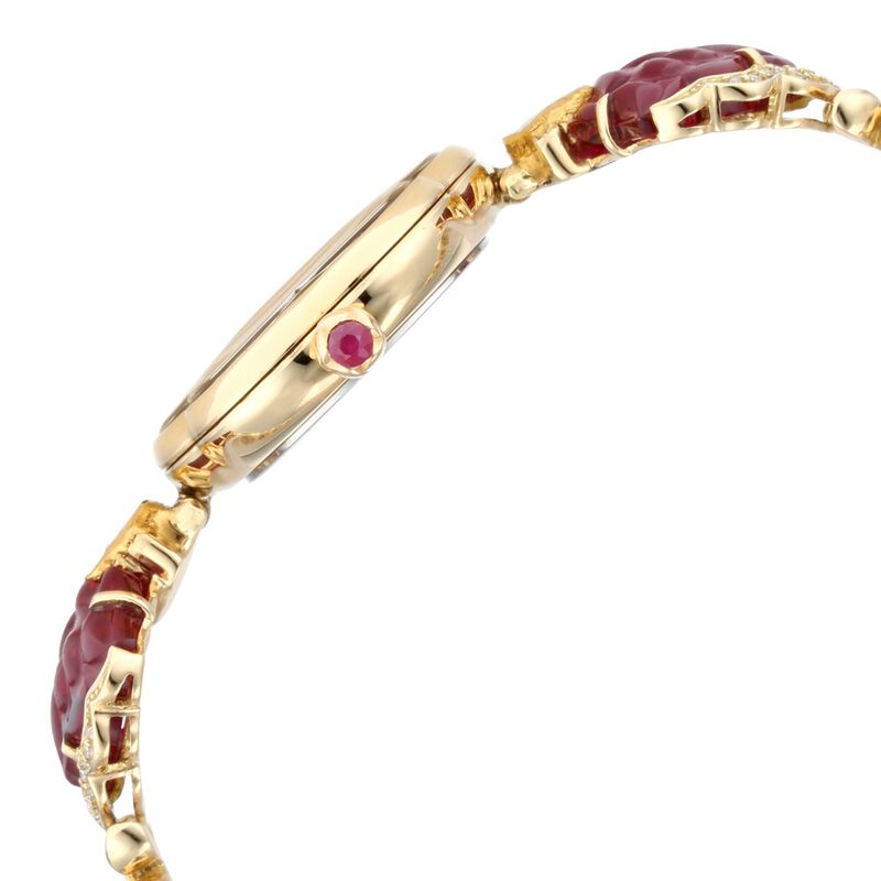 Titan Nebula Deccan Treasures Quartz Analog 18 Karat Solid Gold Watch for Women - image number 4