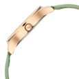 Fastrack Stunners Quartz Analog Green Dial Green Leather Strap Watch For Girls - image number 3