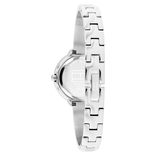 Buy Online Tommy Hilfiger Quartz Analog White Dial Silver Stainless ...