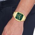 Tommy Hilfiger Quartz Multifunction Green Dial Golden Stainless Steel Strap Watch For Men - image number 3