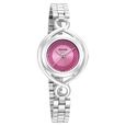 Sonata Alloys Rose Gold Dial Women Watch With Leather Strap