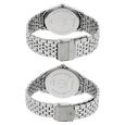 Titan Quartz Analog with Day and Date Silver Dial Stainless Steel Strap Watch for Couple - image number 3