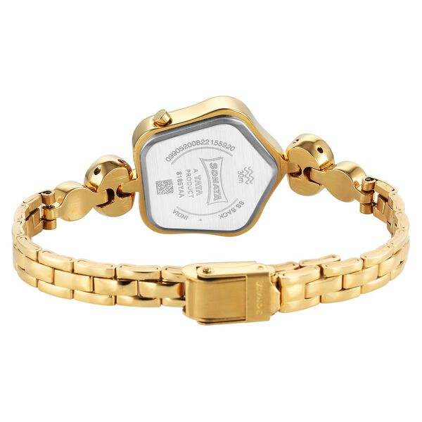 Sonata Utsav Champagne Dial Watch for Women - image number 3