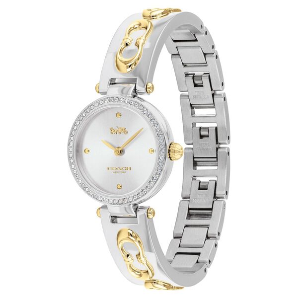 Coach Quartz Analog Silver Dial Stainless Steel Strap Watch for Women - image number 1