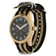 Titan Quartz Multifunction Black Dial Nylon Strap Watch for Men - image number 1