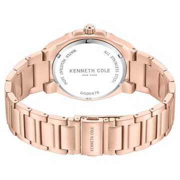 Kenneth Cole Quartz Analog Grey Dial Stainless Steel Strap Watch For Men
