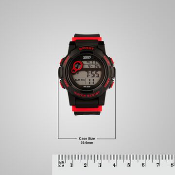 Zoop Digital Watch with Black Case, Digital Dial & Black Strap for Boys Kids, from House of Titan