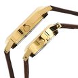 Sonata Quartz Analog Champagne Dial Stainless Steel Strap Watch for Couple - image number 2