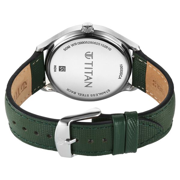 Titan Classique Palette of Time Analog with Green Dial Interchangeable Straps Watch with for Men - image number 6