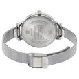 Sonata Silver Lining Black Dial Women Watch With Stainless Steel Strap - image number 3