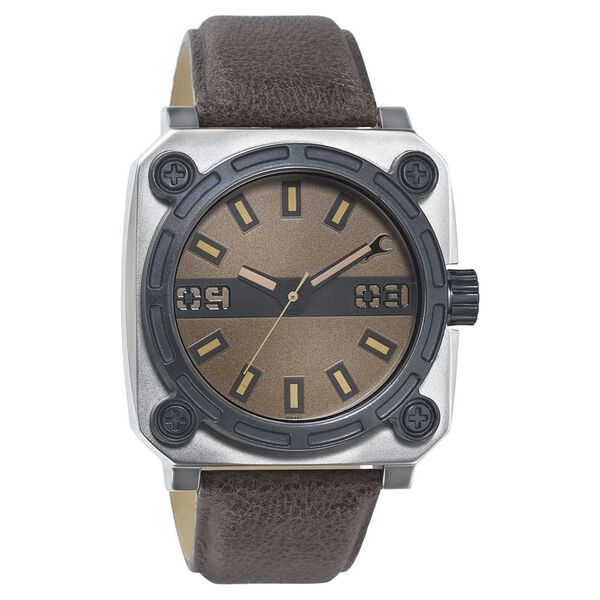 Fastrack Quartz Analog Brown Dial Leather Strap Watch for Guys - image number 0