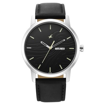 Fastrack Urban Camo Black Dial Watch for Guys