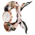 Sonata Poze Quartz Analog White Dial Multicoloured Colour Fabric Strap Watch For Women - image number 4