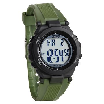 Zoop Bolder Digi Digital Watch With Green Strap For Kids From House Of Titan
