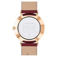 Coach Quartz Analog Red Dial Leather Strap Watch for Women - image number 2