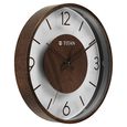 Titan Glass-Wood Fusion Wall Clock - image number 2