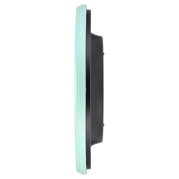 Titan Contemporary Peacock Green Wall Clock in a Matte Finish with a Textured Dial 32.5 x 32.5 cm (Medium) - image number 3