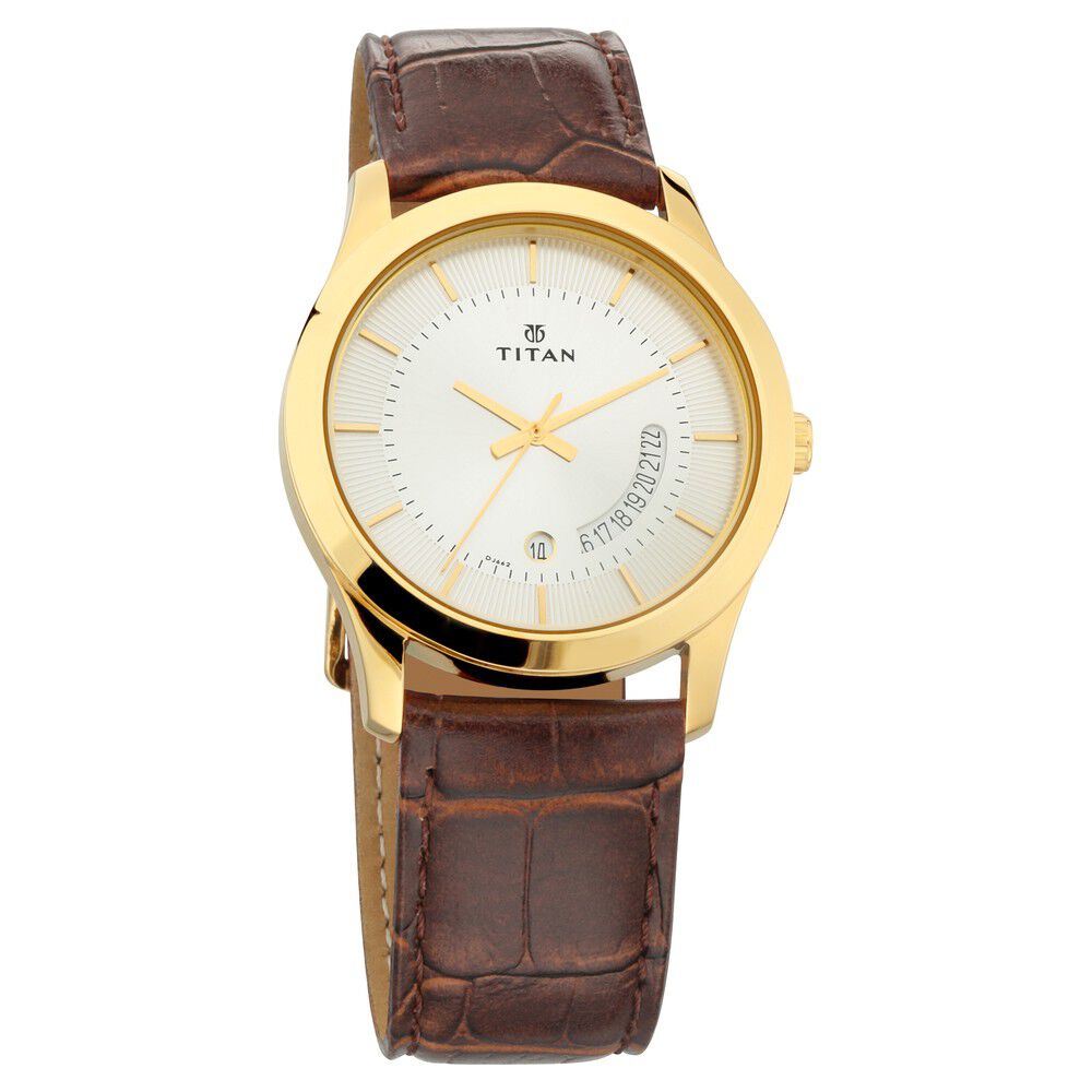 Titan quartz watch price on sale