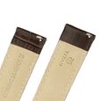 20 mm Brown Genuine Leather Strap for Men - image number 4