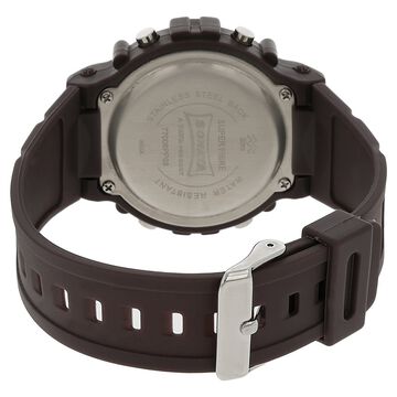 SF Digital Dial Brown Plastic Strap Watch for Men