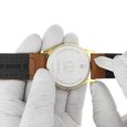22 mm Brown Genuine Leather Straps for Men - image number 5