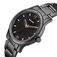 Sonata Women of Steel Black Dial Stainless Steel Strap Watch for Women - image number 2