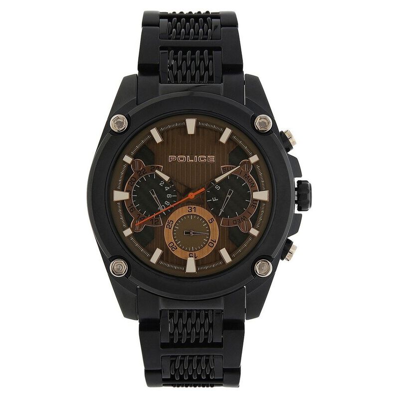 Men Round Police Chronograph Watch, For Daily at Rs 3200/piece in