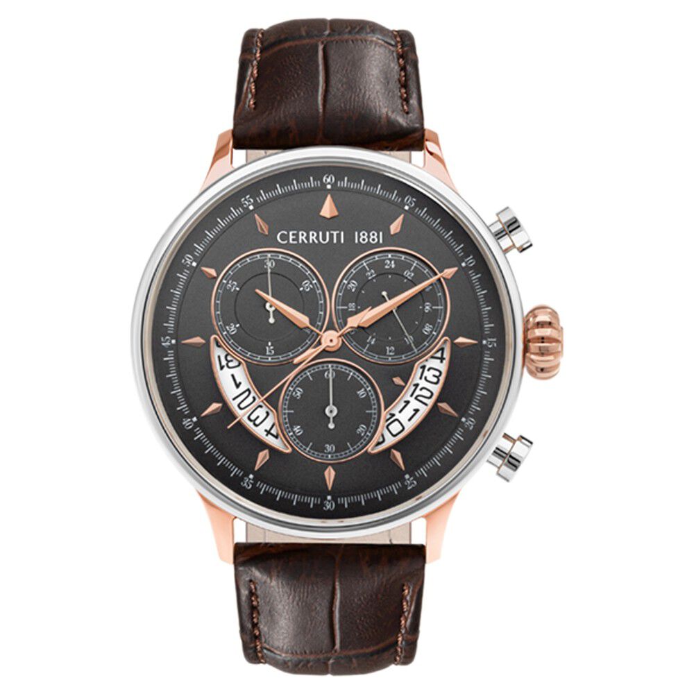 Cerruti 1881 leather watch top
