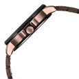 Fastrack Fleek Quartz Multifunction Black Dial Brown Stainless Steel Strap Watch for Guys - image number 3
