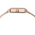 Vyb Striker By Fastrack Quartz Analog Purple Dial Rose Gold Metal Strap Watch For Girls - image number 7