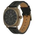Titan Quartz Analog Black Dial Leather Strap Watch for Men - image number 1