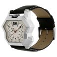 Fastrack Quartz Analog White Dial Leather Strap Watch for Guys - image number 1