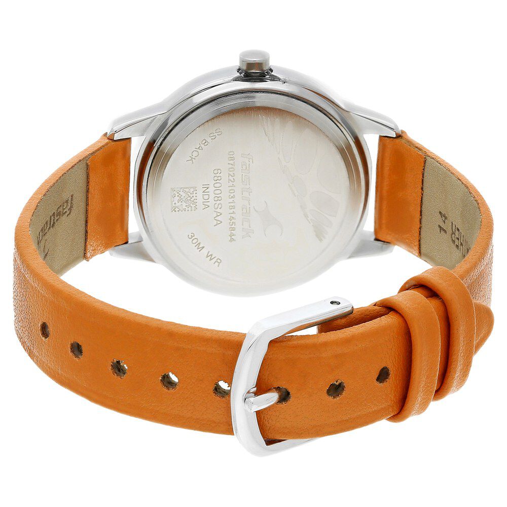 Fastrack orange sales strap watch