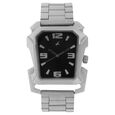 Fastrack Quartz Analog Black Dial Leather Strap Watch for Guys